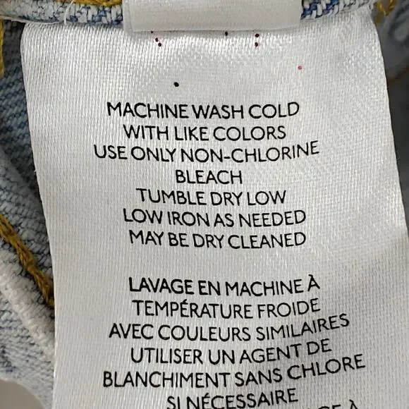 We the Free People Brando Denim Hoodie Jacket Malta Acid Wash Size XS Cropped - Picture 12 of 13